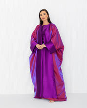 Oversized two-toned abaya.