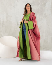 Oversized Abaya With Turn Sleeves