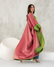 Oversized Abaya With Turn Sleeves